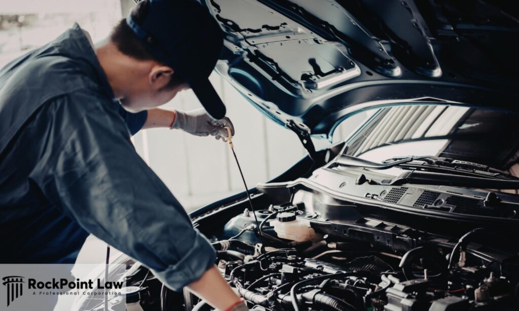 lemon law claims mechanic inspecting defective vehicle with recurring problems