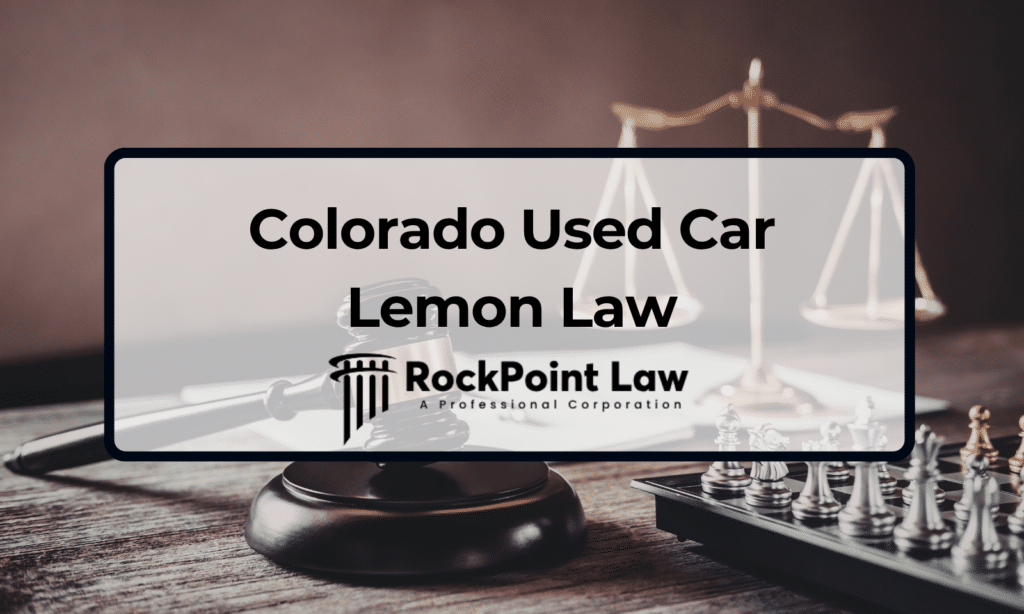 colorado used car lemon law