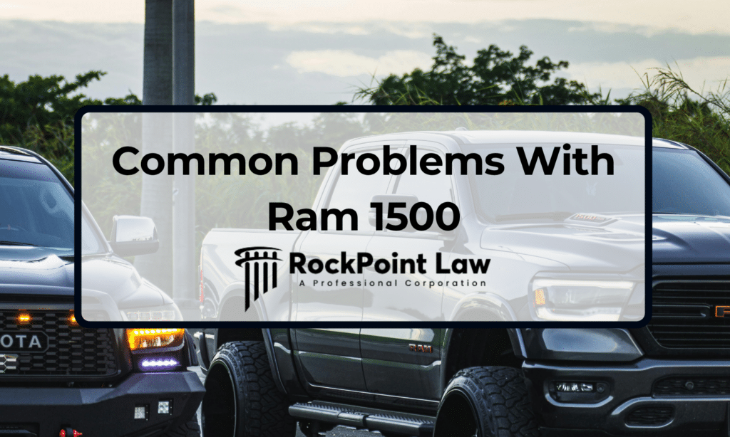 Ram 1500 pickup truck highlighting common defects and reliability issues