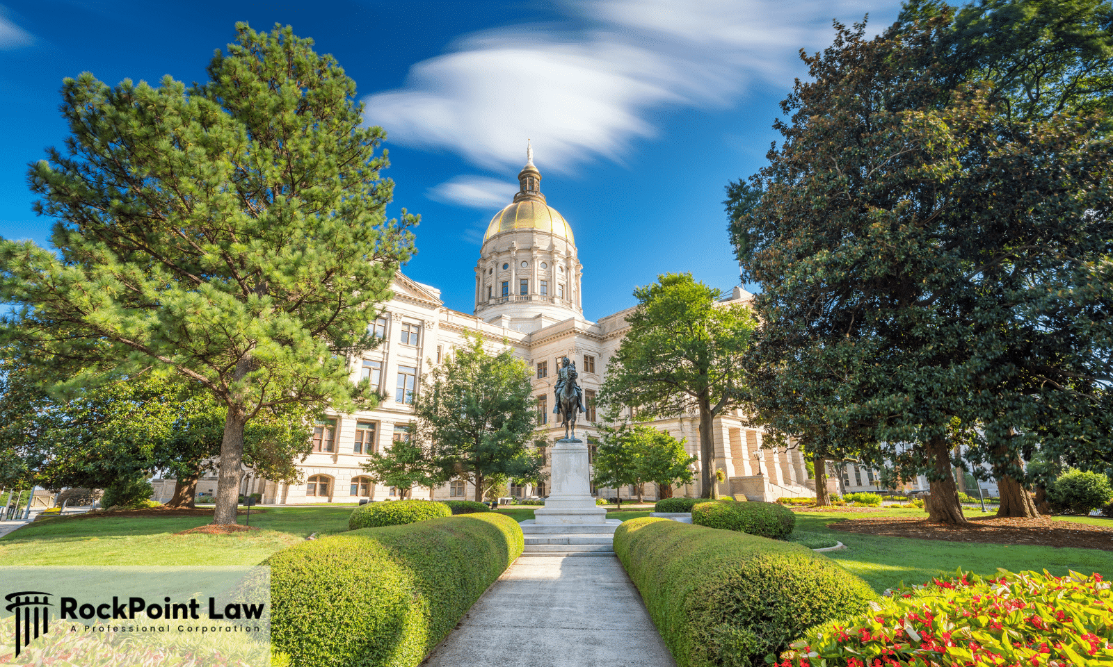 Georgia State Capitol in Atlanta, where the Attorney General's Consumer Protection Division administers Georgia Lemon Law arbitration.