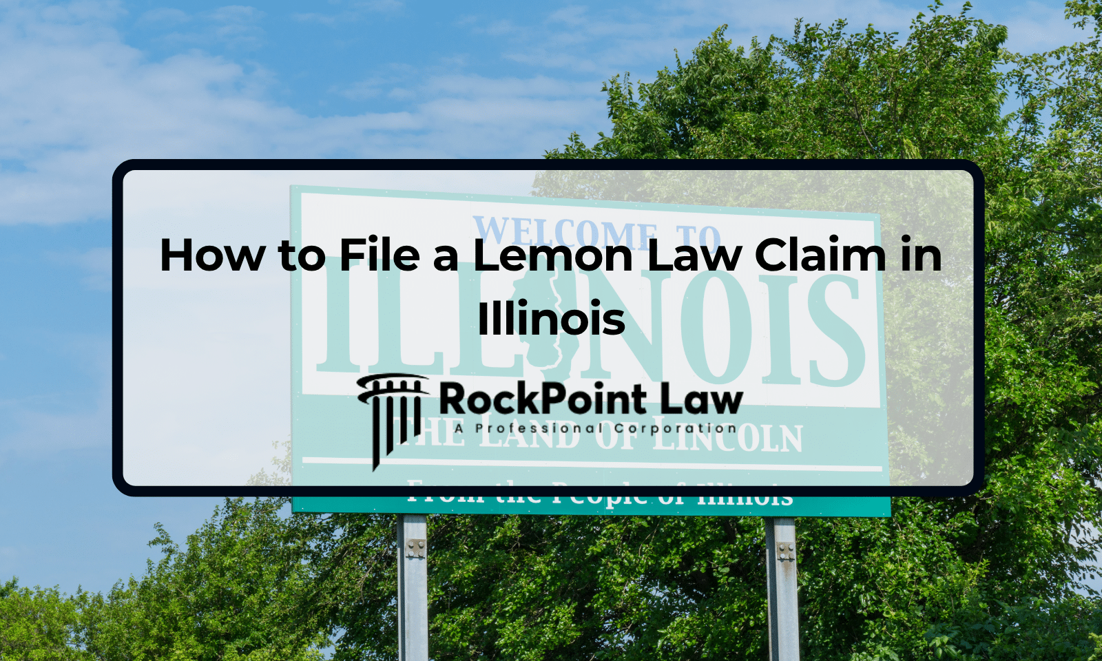How to File a Lemon Law Claim in Illinois