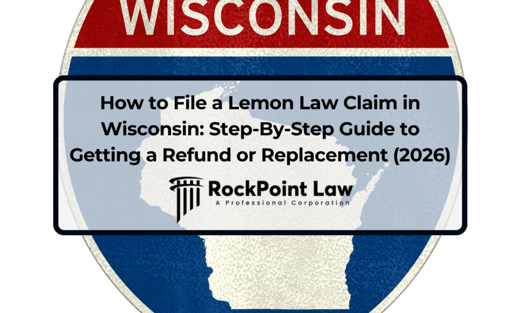 Featured image for a guide explaining how to file a Lemon Law claim in Wisconsin and seek a vehicle refund or replacement.