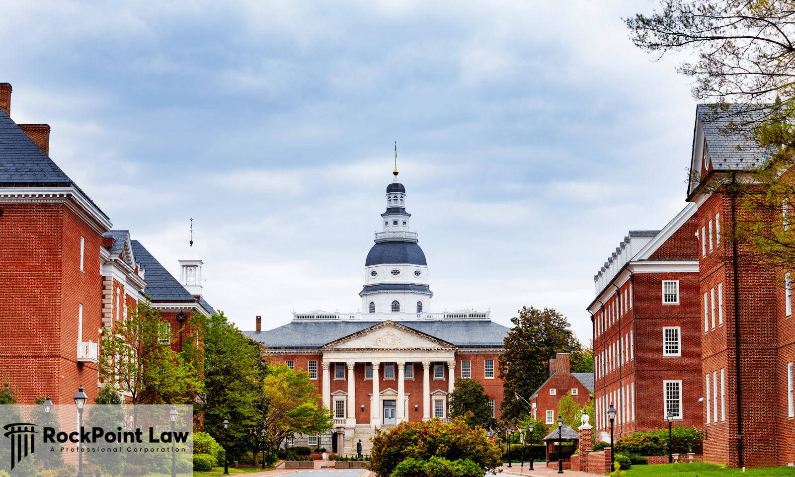 Maryland State Capitol building in Annapolis representing state Lemon Law protections and consumer rights for defective vehicles.
