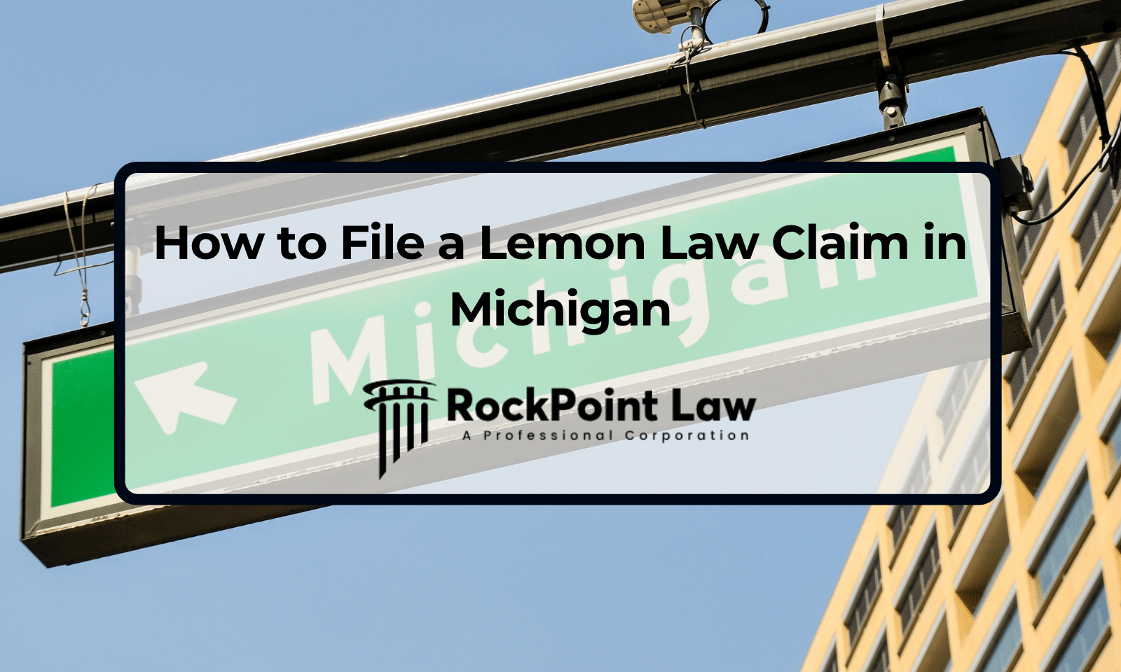 How to File a Lemon Law Claim in Michigan