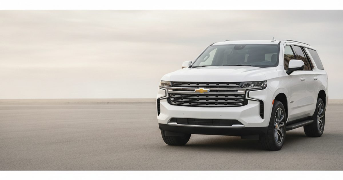 Chevrolet Tahoe 2025 Recall