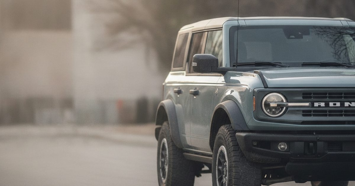 Ford Bronco 2025 Recall